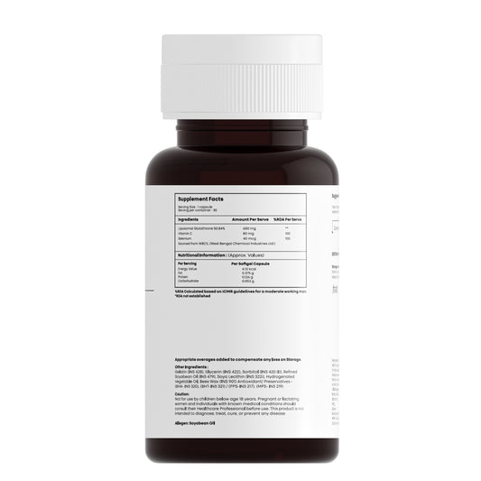 Deletes Liposomal Glutathione 650 mg