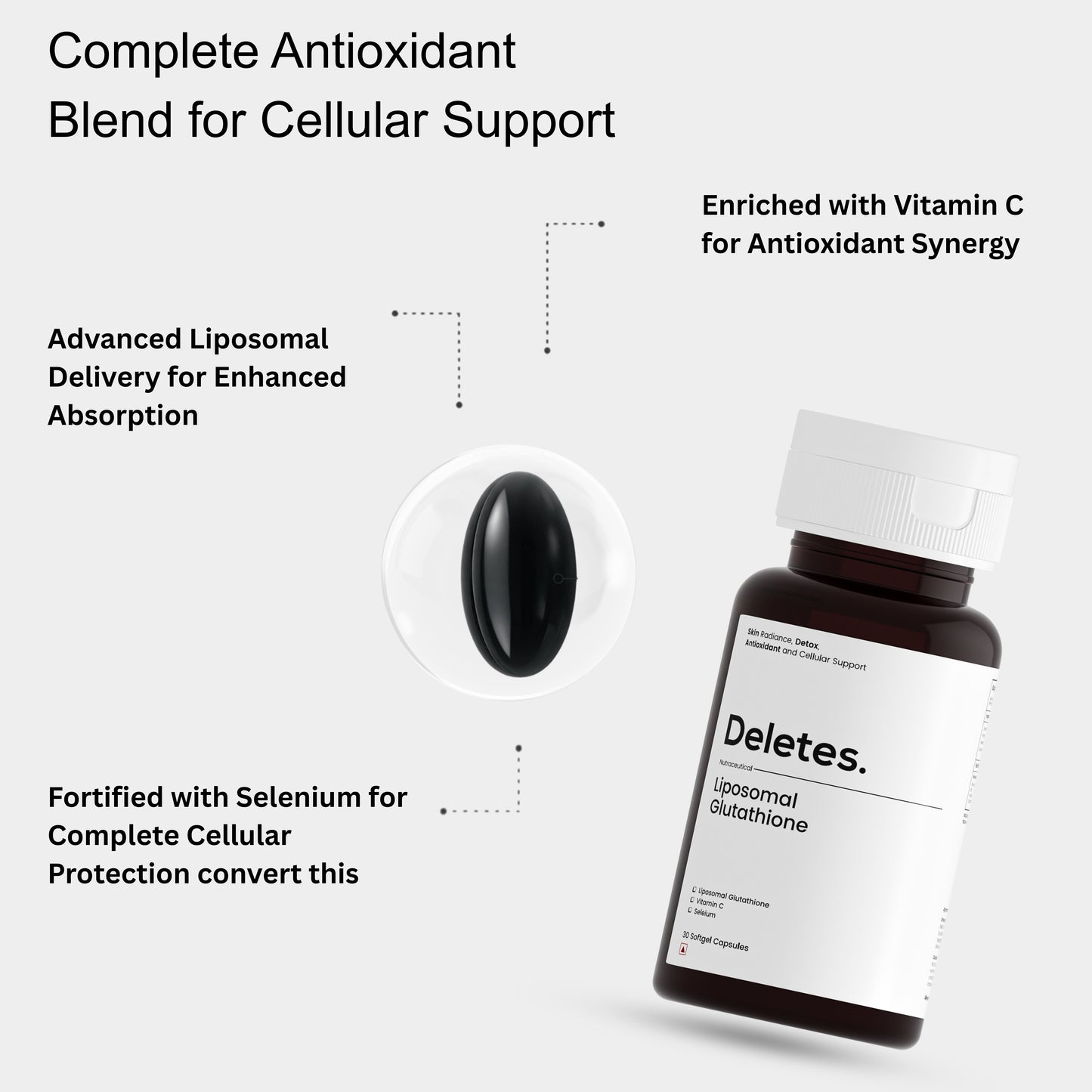 Deletes Liposomal Glutathione 650 mg