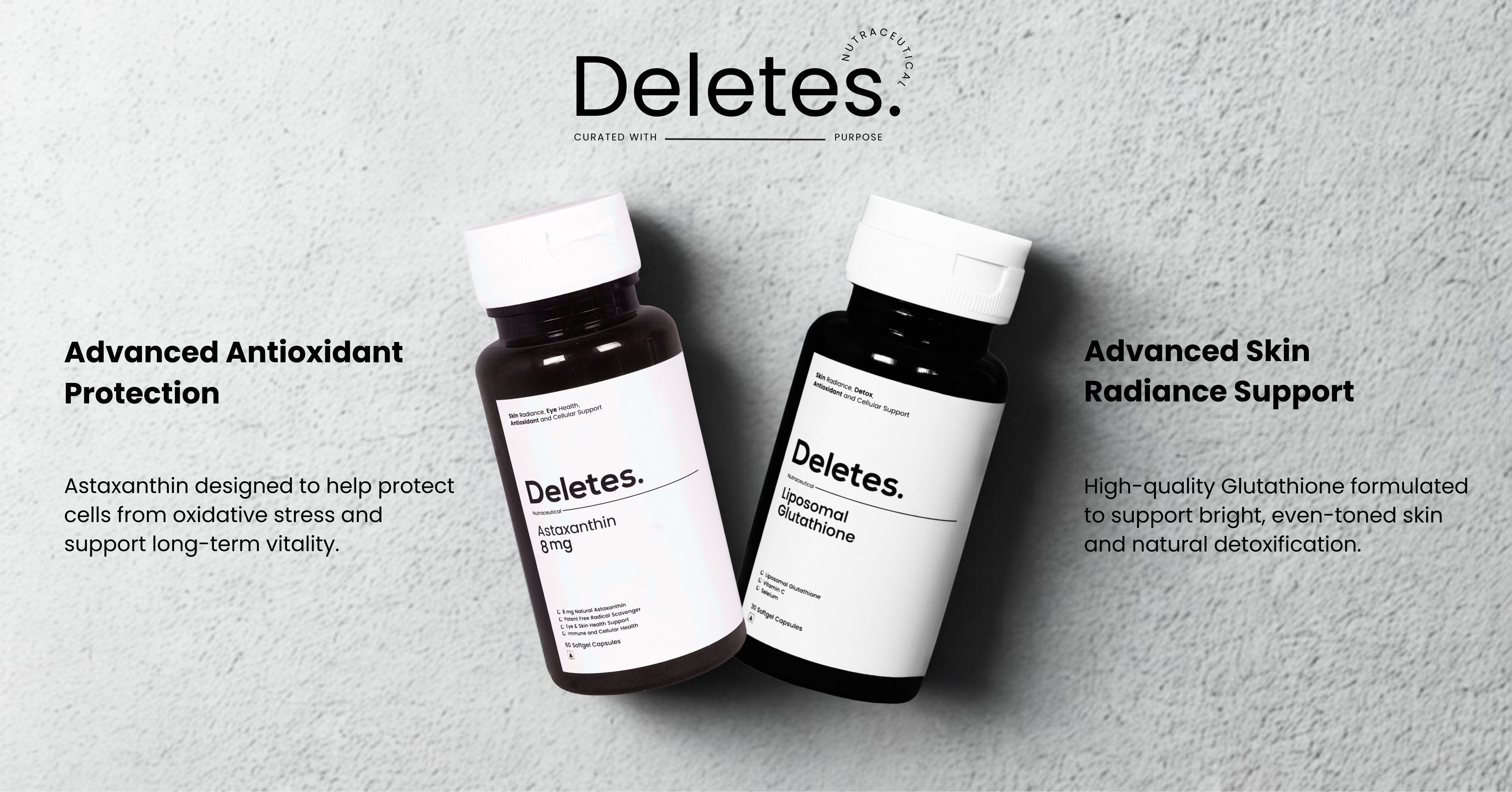 deletes glutathione Deletes