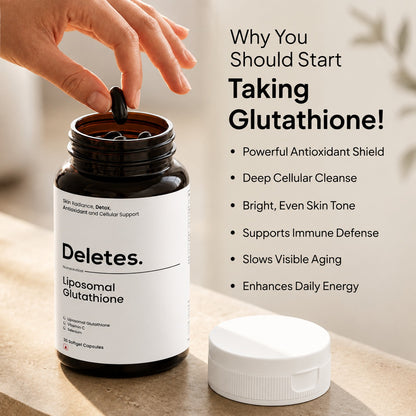 Deletes Liposomal Glutathione 50% | Advanced Antioxidant Formula