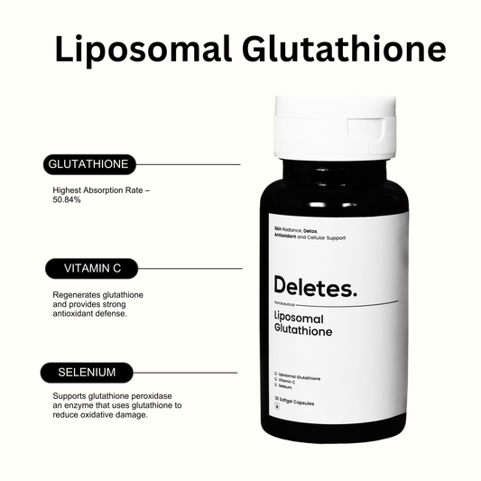 Deletes Liposomal Glutathione 650 mg